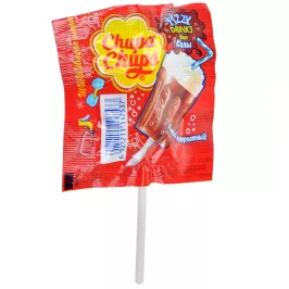 Карамель Chupa Chups 3D Fizzy Drinks Апельсин-Кола (15 гр.) картинка 372683 - МосИгра